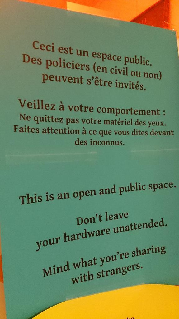 warning