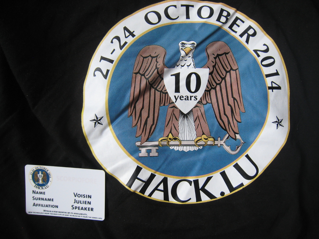 hack.lu 2014 badge