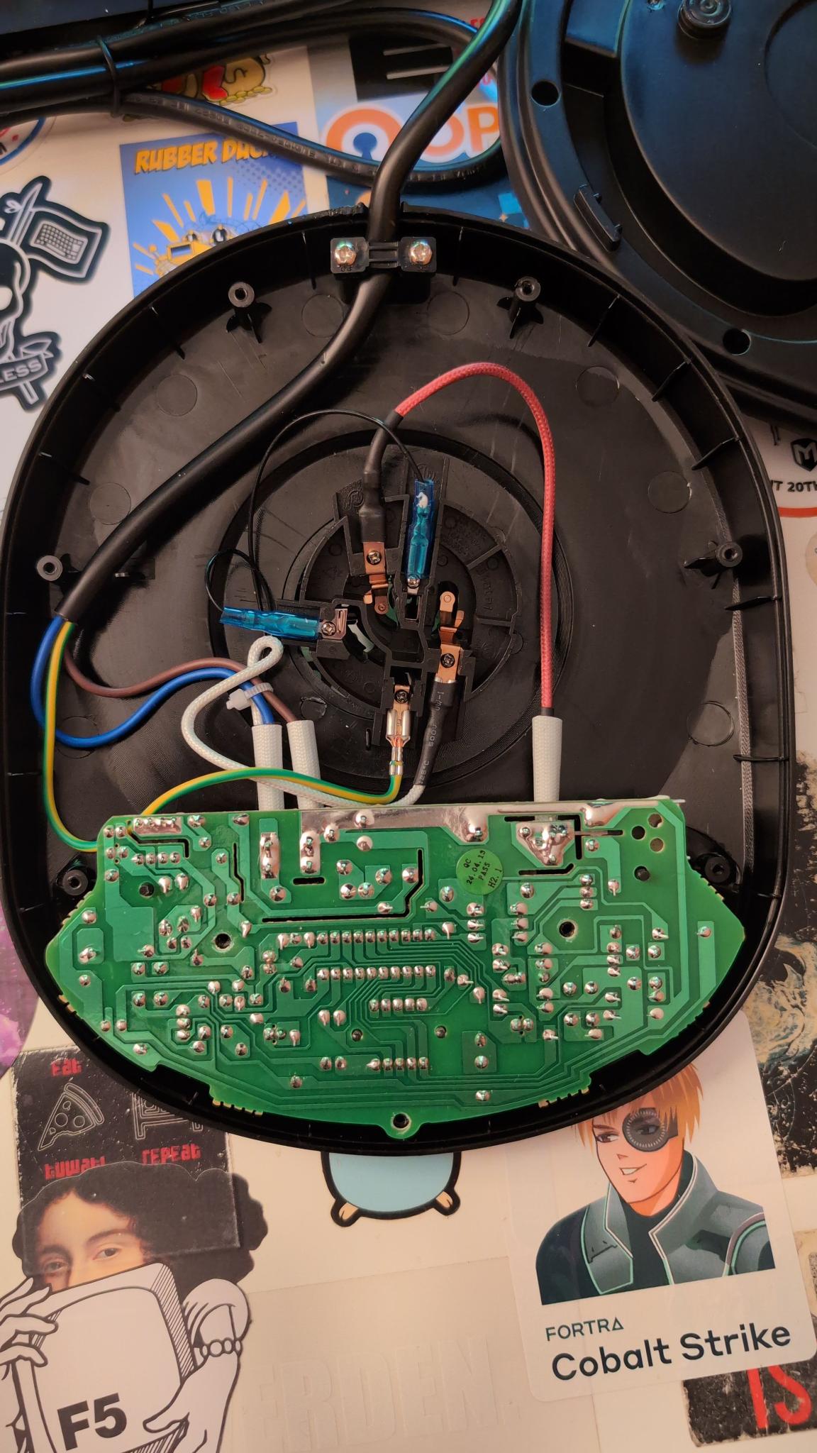kitchencook kettle pcb bottom