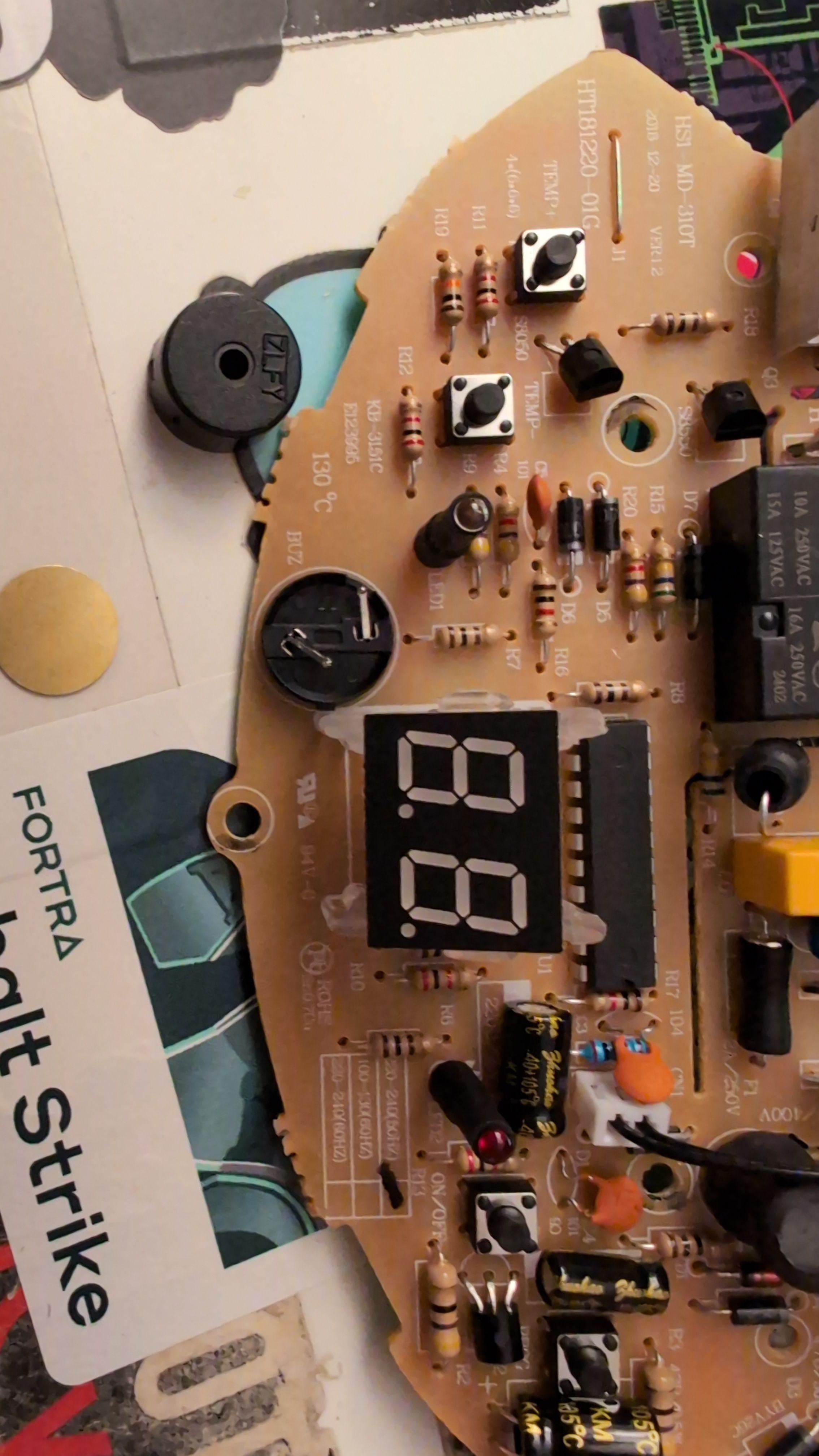 kitchencook kettle neutered buzzer