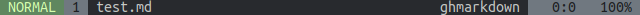 new status bar