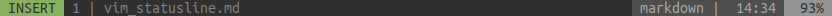 old status bar